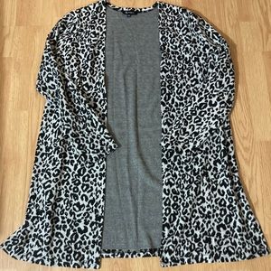 Lily Morgan leopard print cardigan